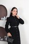 Full-Length Buttoned Modal Fabric Summer Dress - 2