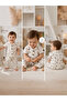 100% Cotton Baby Pajama Set for 1-4 Years Old, Summer Anti-Sweat Soft Buttoned Stylish Set - 6