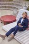 Mojo boys' 8-14 year old sports linen suit navy blue - 2