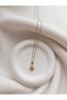 Flower Necklace - Gold Color Flower Necklace - Steel Flower Necklace - 7