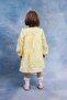 Girl's Baby Collar Floral Embroidered Brode Dress – Combed Cotton Lined - 3