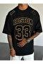 Boston number 33 printed t-shirt for men printed premium oversize t-shirt