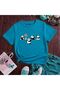 Climbing Panda Printed 100% Cotton Crew Neck Kids Unisex T-Shirt 5 6 -7 8-9 10 -11 12 Years Old