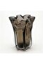 Mirabella Glass Vase 13X13X24.5 cm -Brown - 3