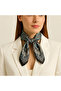 Shawl Patterned Voile Scarf 70X70 cm – Soft Textured, Stylish and Elegant Women's Neck Scarf