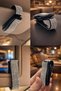 Special Car Glasses and Card Holder for Women, Sparkling Clip-On Sun Visor Organizer with Crystal Stones
