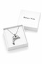 Silver Color Unisex 60 cm Necklace with a Dolphin Figure That Glows in the Dark - 5