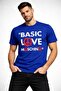 تي شيرت SLIM FIT Basic بشعار رمز السلام