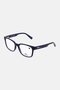 Men L2947 Square Reading Glasses, Navy Blue - 3