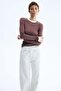 Pima cotton jersey top