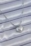 Stylish 316L Steel Silver Color Pearl Heart Model Minimal Ball Detail Women's Necklace Teachers Mothers Lover