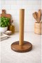 Walnut Wood Countertop Paper Towel Holder / Paper Towel Stand / Wooden Towel Holder