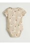 Crew Neck Baby Boy Snap Fastener Bodysuit 2-Pack (S6) - 4