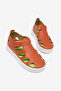 Children's Unisex Orange Light Sole Comfortable Velcro Sandals - 2