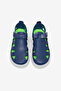 Children's Unisex Navy Blue Light Sole Comfortable Velcro Sandals - 2