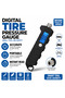 Portable Digital Tire Pressure Gauge Compact Accurate PSI Tester for Car & Bike