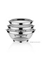 Lumina Stainless Steel 3-Piece Strainer Set 22-26-28 cm - 2