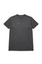Men's Large Size Anthracite Crew Neck Short Sleeve Mimi T-Shirt 5Xl-6Xl-7Xl-8Xl - 5