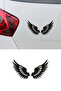 Angel Wings Car Sticker - Aesthetic Wing Car Sticker Decal 15X8Cm - 4