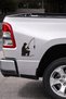 Man Holding Fish Sticker - Fisherman Vehicle Sticker - Car Motor Sticker 11X15Cm