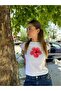 Women's 100% Cotton Crop T-Shirt Slim Fit 3
