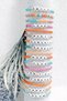 4X7 mm Flat Single Letter - H - Alphabet Beads Lettered Beads 100 Pieces - 3