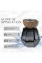 Auto Family Luxury Car Air Freshener Diffuser (AF3- Brown, Oriental garc) - 4