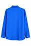 4628 Women's Pocket Detailed Modal Shirt Blue - 3