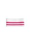 Ribana Sleeve Cuffs 2 Pieces Knitwear Woven White Fuchsia Height 5 cm - 2