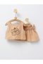 Set Crop Top Bella, model bej