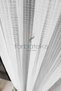 Exclusive Striped Off-White Tulle Curtain Modern Woven Stylish Living Room 2 Layers Wrinkle-Free Mira - 3