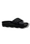 1700-132-26 Plastered Leather Braided Anatomical Cross Women's Slippers - 2