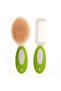 Natural Bristle Brush and Comb Set for Children