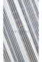 Modern Thin Striped Gold Particulate Tulle Curtain Stylish Woven Living Room 2 Layers Pleated Roman - 5