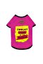 Pink Coolest Dog Small Breed Dog T-Shirt