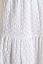 White Girls' Long Cut Scalloped Skirt 23777 - 6
