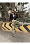 Wide Lige Camouflage Patterned Low Waist Wide Leg Pants Baggy Y2K Street Style - 4