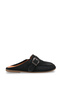 Celeste Flora Women's Slippers 001225 Black Suede - 4
