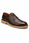 3131-21 Brown Men's Leather Shoes - 2
