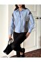 Stone-Embellished Poplin Shirt - 3
