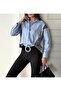 Stone-Embellished Poplin Shirt