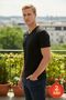 Men's Black 100% Cotton Single Jersey 2-Piece V-Neck Basic T-Shirt Set - 4