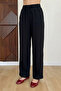 White Muslin Fabric Palazzo Trousers 100% Organic Cotton - 3