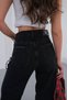 Trend Special Design Wide Leg Jean Laser Detail Pants-Special Design Wide Leg Jean Laser Detail Pants - 2