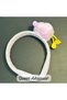 Cute Funny Shoes Rocking Pom-Pom Plush Figured Character Crown Lilac Purple Hair Crown - 3