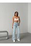 TREND SPECIAL DESIGN WIDE LEG JEAN RIPPED DETAIL PANTS-CUSTOM DESIGN WIDE LEG JEAN RIPPED DETAIL PA - 4