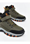 Khaki lace-up and hook-and-loop boys' boots - 3