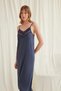 Low-Cut Collar and Sleeve Lace Dressing Gown Set - 7