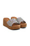 Su-P 2004 Stone Detailed Padded Sole Slippers - 2