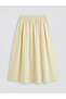 Esvab • Modern & Distinctive Belted Poplin Pleated Skirt - 7